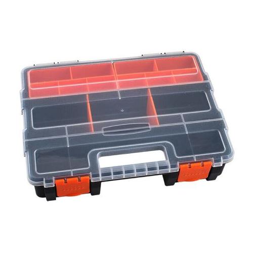 Camping Fishing Two Layer Heavy Duty Large Tackle Storage Case (29cm)
