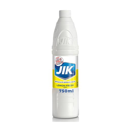JIK 750ml, Germ Killing, Liquid Thin Bleach, Stain remover, Lemon