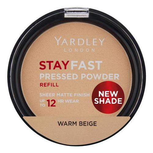 Yardley Stayfast Pressed Powder Refill Warm Beige