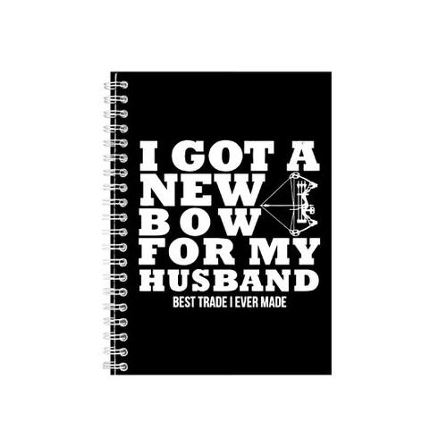 Bow Hunting Notebook - Great Hunting Gift Idea - Writing Books Notepad Pad