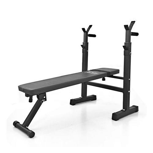 Flexi Muscles - Weight Lifting Bench with Barbell Rack