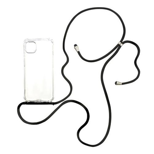 Crossbody Phone Cover - Transparent - For iPhone 11 Pro