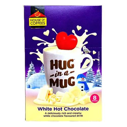 Hug in a Mug - White Hot Chocolate (8 x 25g)