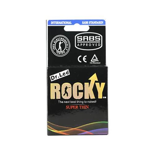 Dr Lee Rocky Super Thin Condoms 3s