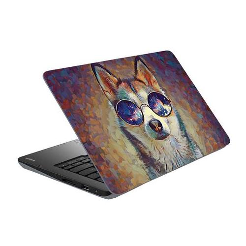 Hey Casey! Chill Dog Laptop Sticker - 32 x 22.9cm