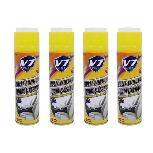 V7 Expert - 650ml Multifunctional Foam Cleaner - Pack of 4