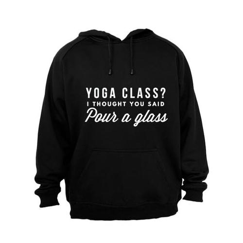 Yoga Class - Ladies - Hoodie - Black