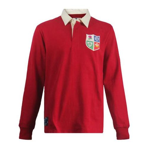 Ellis Rugby - Men's 1971 British Isles Lions Shirt - Red