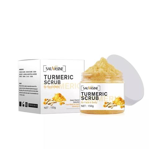Tumeric Scrub For Face And Body Deep Cleansing Detoxifying Face Mask Scrub