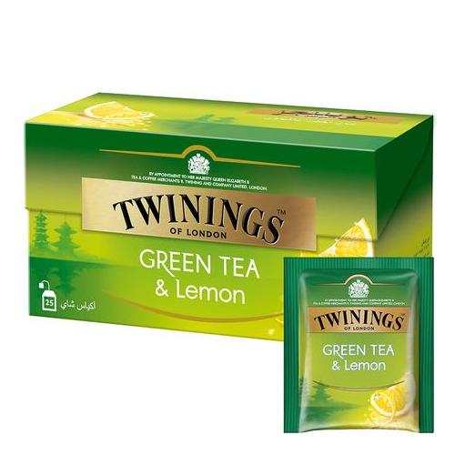 Twinings Green Tea & Lemon Tea Teabags (25)