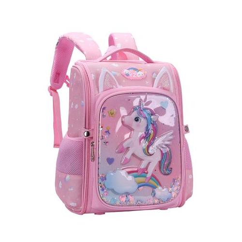 SBP-9383, High Quality 3D Unicorn Small Pre-school Backpack