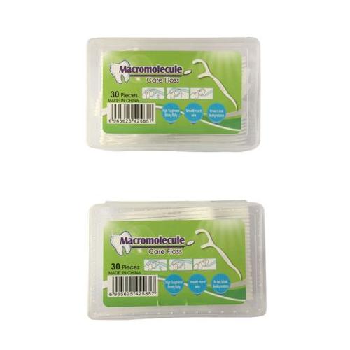 2 Pack of Oral Care Floss - 60 Pieces