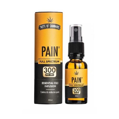 Taste of cannabis - 300mg Pain CBD Oil - full spectrum