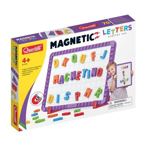 Quercetti Magnetino: Magnetic Letters Starter Set