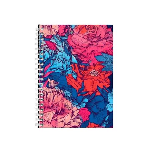 Floral Patterns 24 Notebook Flower Gift Idea Notepad Pad 111