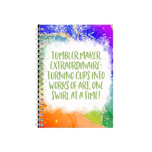 Tumbler Maker 2 Notebook Funny Gift Idea Notepad Pad 87