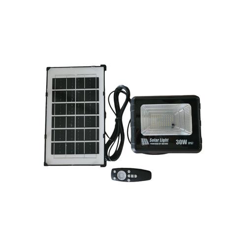 YAS - 30 Watt outdoor solar flood light with remote , GD-30H
