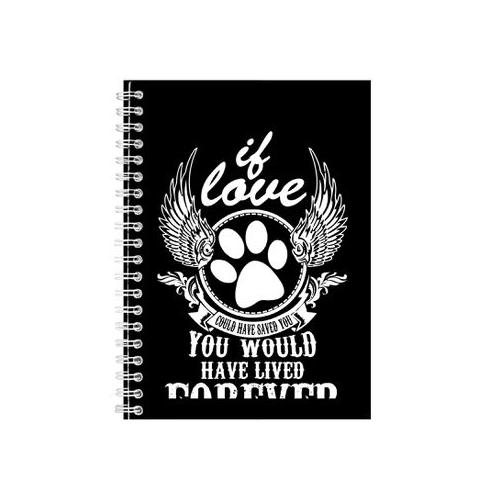 Dog Notebook Gift Idea Writing Book Notepad Pad 41