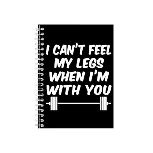 Gym 2 Notebook Fitness Gift Idea Writing Book Notepad Pad 37