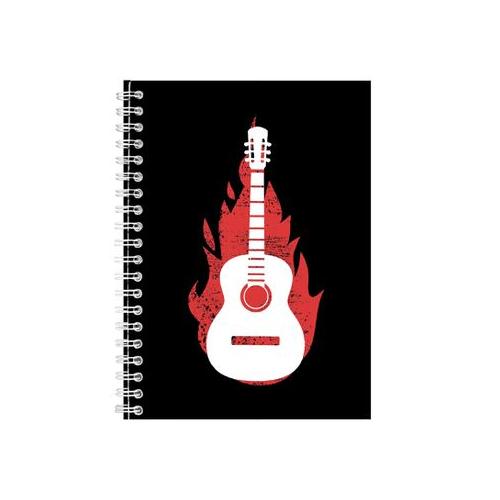 Guitar Notebook Rocker Gift Idea Writing Book Notepad Pad 26