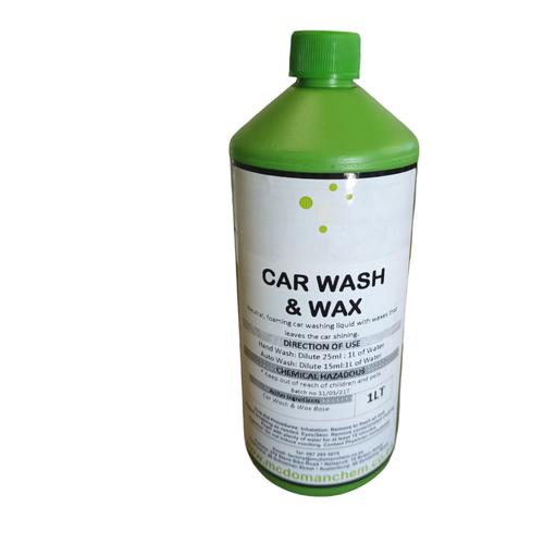 Car Wash & Wax Solution