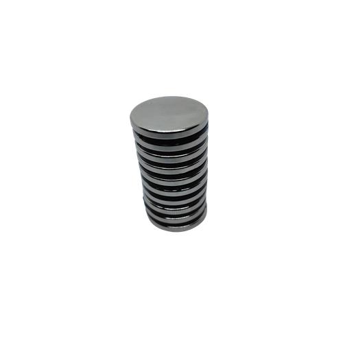 Neodymium Disc Magnets - 25mm x 3mm N38 Grade - 10 Pack