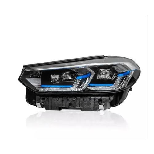 Left Laser Led Headlight (Without Modules) Compatible With BMW Facelift X3 X4 G01 G02