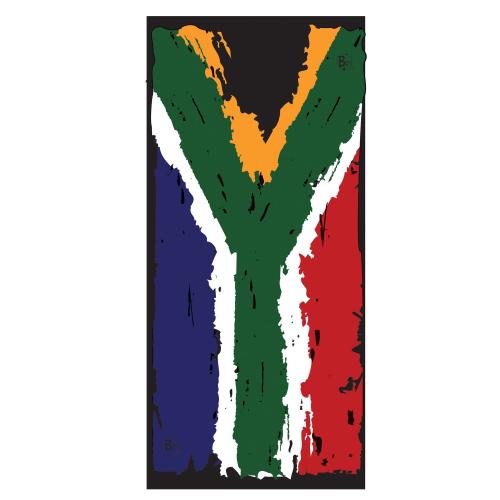 Buff South African Flag