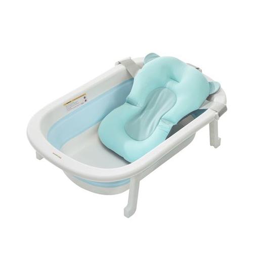 Chenshia |Baby Bath Tub & Support Pillow - Collapsible and Drainable