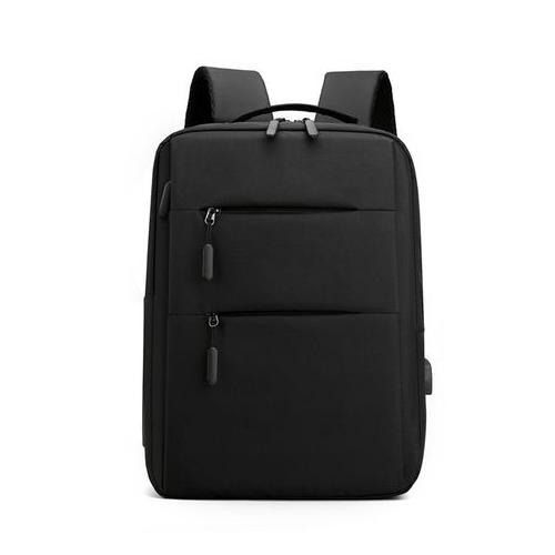 iKids USB Charging Double Shoulder Backpack | Black