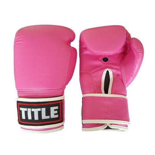 TITLE Ladies Boxing Gloves - Pink