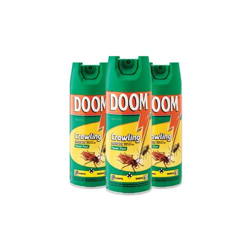 Doom Crawling Insects Spray 3 x 300ml