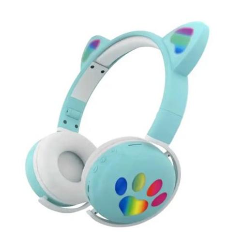 Wolulu AS-51253 Bluetooth Cat Ear RGB LED Wireless Headphone