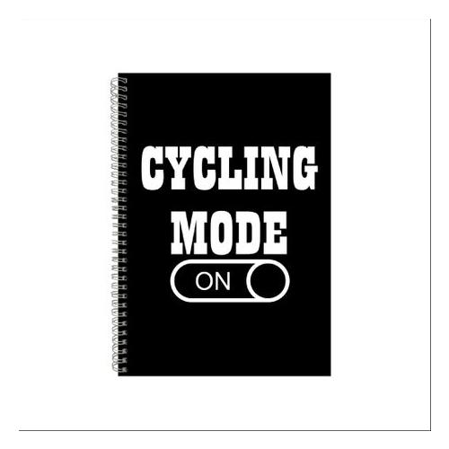 Cycling Notebook- Cyclist Gift Idea A4 Notepad 14