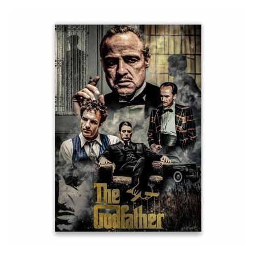 The Godfather Movie Collage Poster - A1