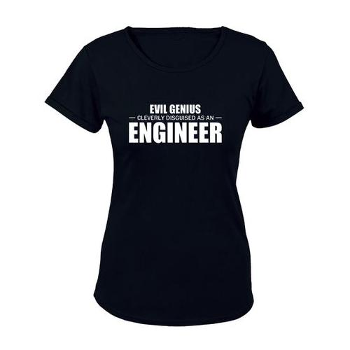 Cleverly Disguised As An Engineer - Ladies - T-Shirt