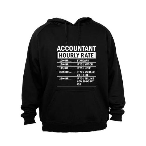 Accountant Hourly Rate - Hoodie