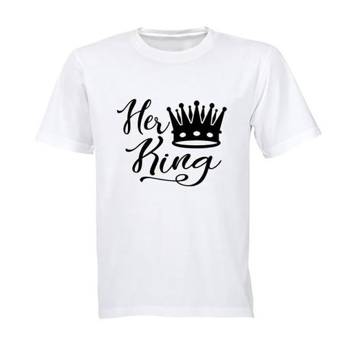 Her King - Crown - Adults - T-Shirt