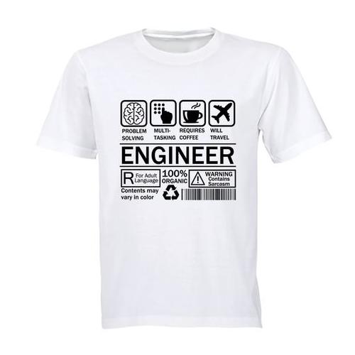 Engineer Label - Adults - T-Shirt