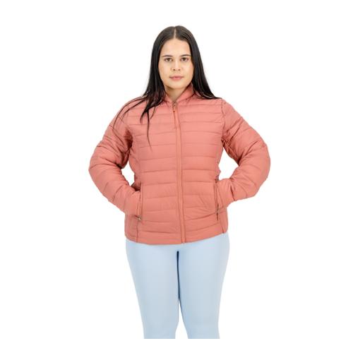Chic Versatile Women's Puffer Jacket - Pink by Soul Lifestyle