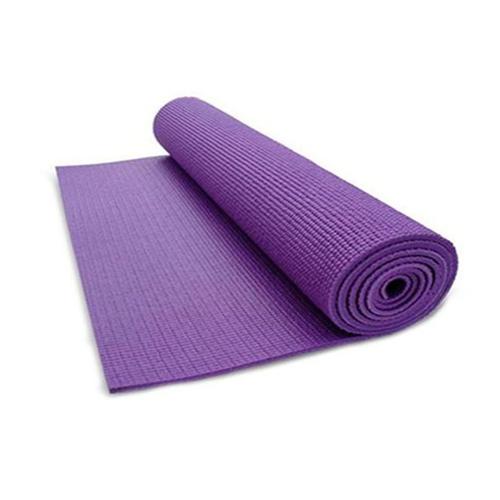 Non Slip 4mm Thick Yoga Mat - Purple