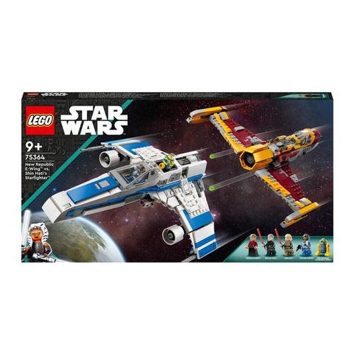 LEGO® Star Wars™ New Republic E-Wing™ vs. Shin Hati’s Starfighter™ 75364 Building Toy Set (1,056 Pieces)