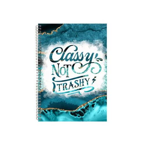 Classy Not Trashy Notebook Crafting Gift Idea A4 Notepad Pad 85