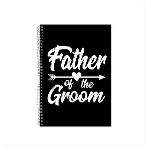 Groom Father Notebook Marriage Gift Idea A4 Notepad Pad 57