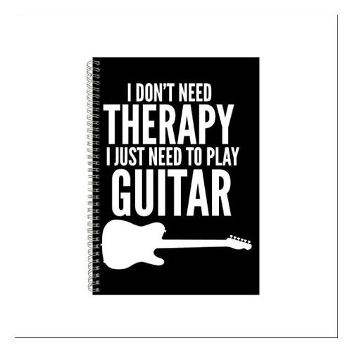 Guitar Notebook Gift Idea A4 Notepad Pad 37