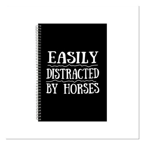Horse Notebook Equestarian Gift Idea A4 Notepad Pad 33