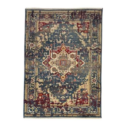 Vintage Style Persian Carpet 230 x 160 cm