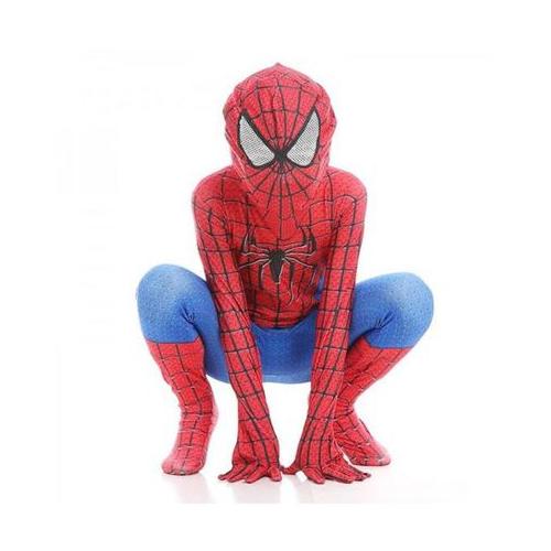 Spiderman Kids Dress Up Costume (Large-124cm)