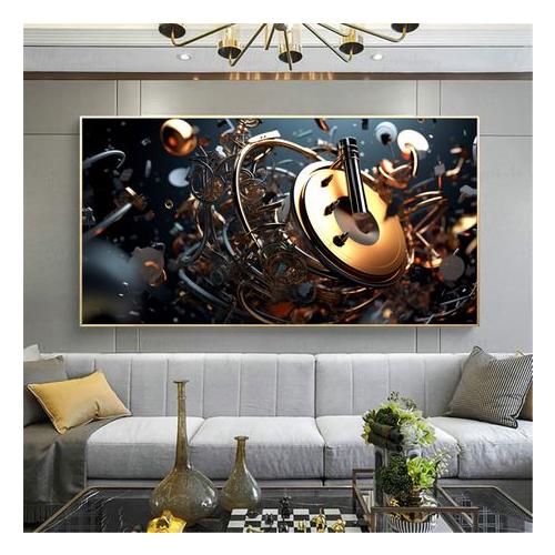 Canvas Wall Decor - Music in Motion - 0427