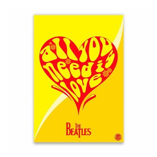 All You Need Is Love The Beatles Poster - A1